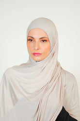 Double Pattern Cotton Hijab  Voile